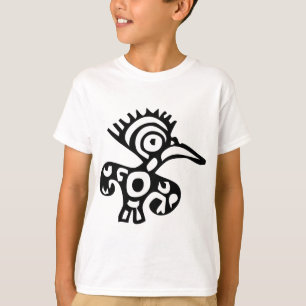 Camiseta Ave, jeroglífico mexicano (Maya)