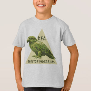 Camiseta ave Kea de Nueva Zelanda