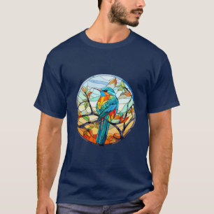 Camiseta Ave Kingfisher de vidrio templado dulce
