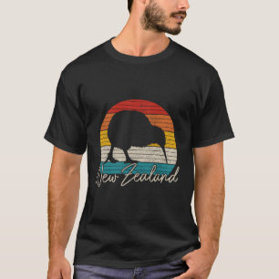 Camiseta Ave Kiwi de Nueva Zelanda