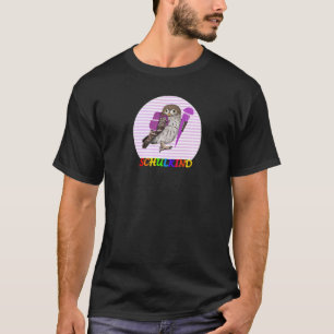 Camiseta Ave Lechuza Primer Día de la Escuela de primer gra