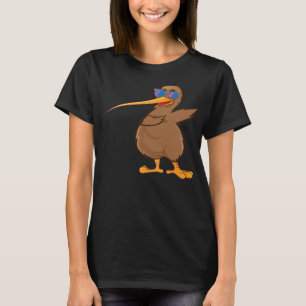 Camiseta Ave Lover Dabbing Kiwi Bird Da Dance