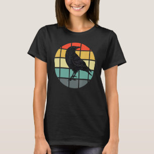 Camiseta Ave Lover Raven Silhouette Bird