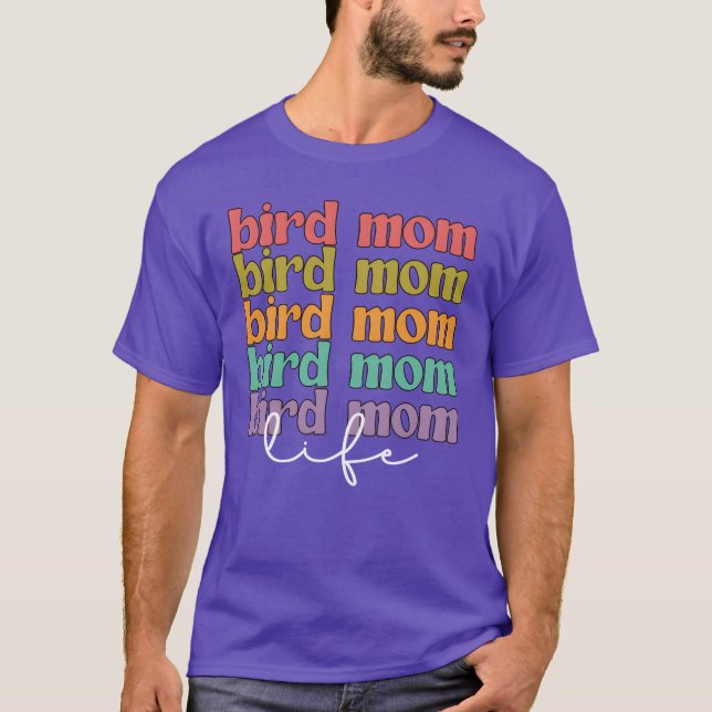 Camiseta Ave Mamá Vida Ave Propietario Pájaro Madre Madre M (Anverso)