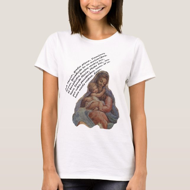 Camiseta Ave Maria T-Shirt (Anverso)