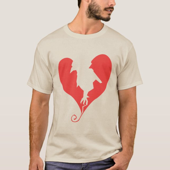 Camiseta Ave me rompió el corazón (Anverso)