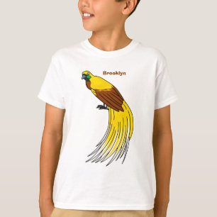Camiseta Ave menor del ilustracion del paraíso