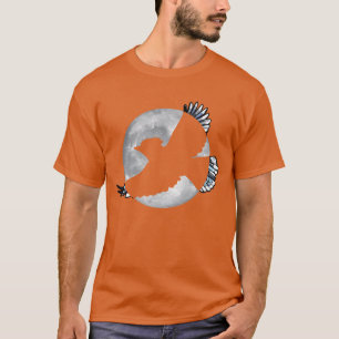 Camiseta Ave Mirando Pájaros Ornitólogo Ave Lover frito