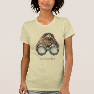 Camiseta Ave mirante de aves Hawk Viendo tu humor