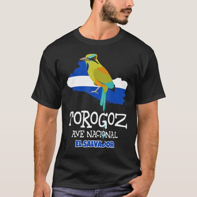 Camiseta Ave nacional de Torogoz (Anverso)