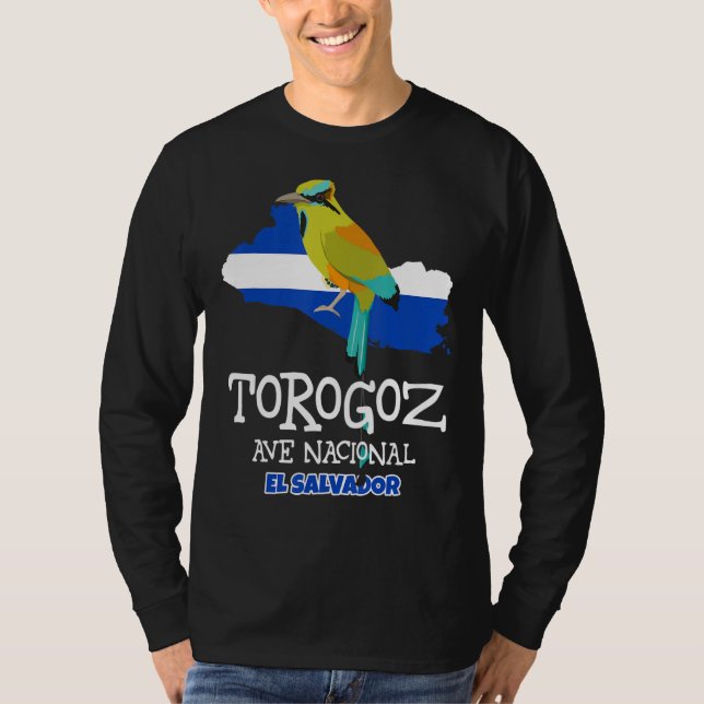 Camiseta Ave nacional de Torogoz (Anverso)