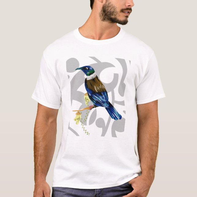 Camiseta Ave nativa de Nueva Zelanda (Anverso)