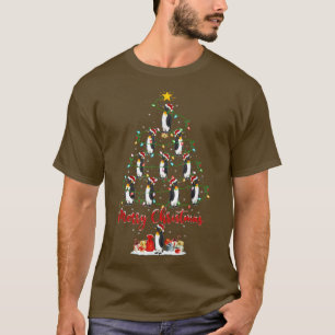 Camiseta Ave Pingüino Amante de Santa Penguin Christma
