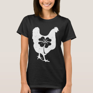 Camiseta Ave pollo Hen Shamrock St Patricks Day Saint Pa