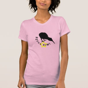 Camiseta Ave real Kiwi y Nueva Zelanda - Diseño de moda