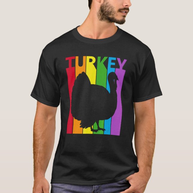 Camiseta Ave turca del arcoiris (Anverso)
