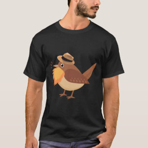 Camiseta Ave y logotipo de gran barba