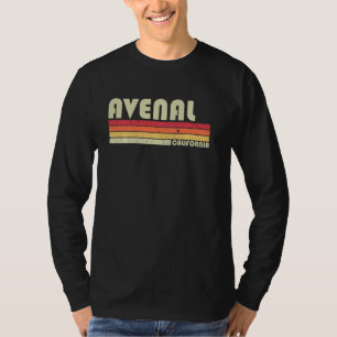 Camiseta Avenal Ca California Funny City Home Roots Retro