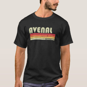 Camiseta Avenal Ca California Funny City Home Roots Retro