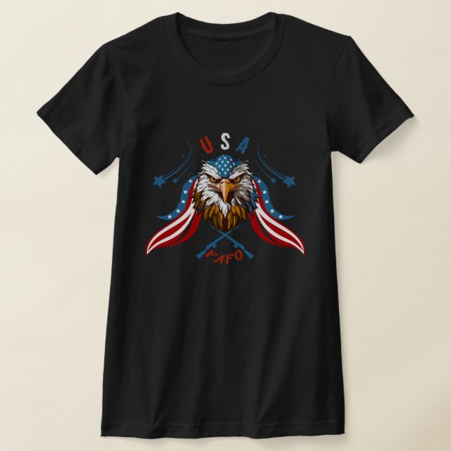 Camiseta *Avengadores Patriotic Eaglle USA FAFO (Distribución)