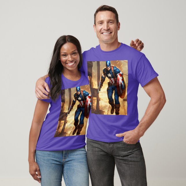 Camiseta "Avengers Assemble! Official Marvel Superhero T-Sh (Unisexo)
