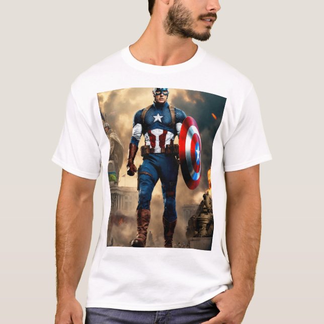 Camiseta Avengers Power T-Shirt (Anverso)