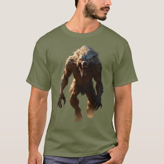 Camiseta Avengers vs. Furia Werewolf (Anverso)