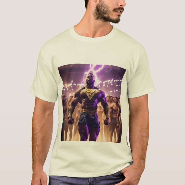 Camiseta : Avengers vs. Robots - Tee de demostración de lab (Anverso)