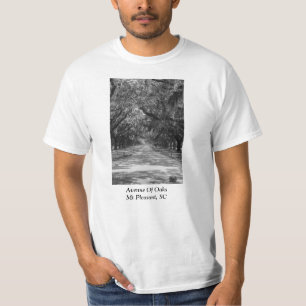 Camiseta Avenida De La Escala De Grises De Oaks
