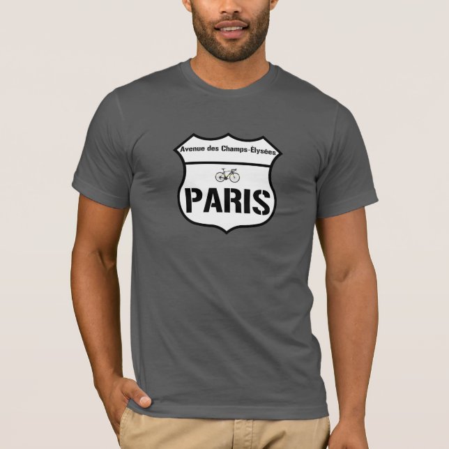 Camiseta Avenida de los Campos Elíseos París (Anverso)