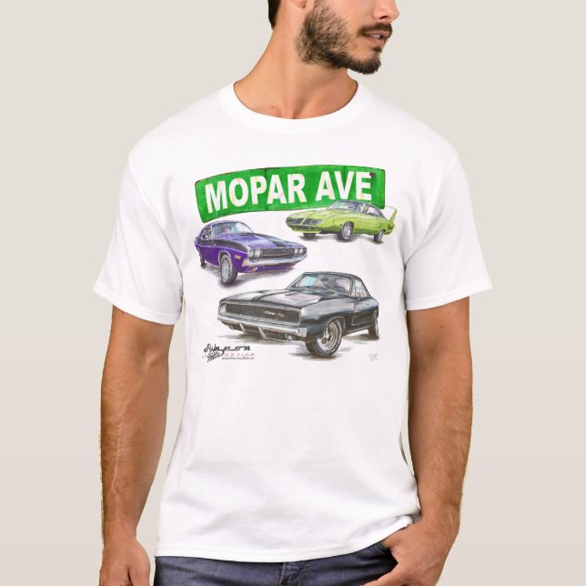 Camiseta Avenida de MOPAR (Anverso)