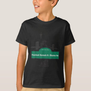 Camiseta Avenida del Presidente Barack Obama.