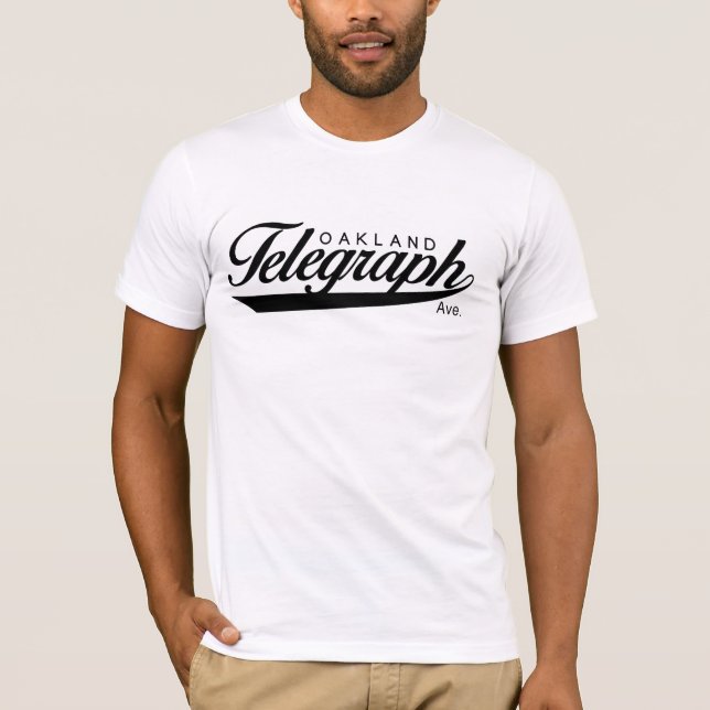Camiseta Avenida del telégrafo (Oakland) (Anverso)