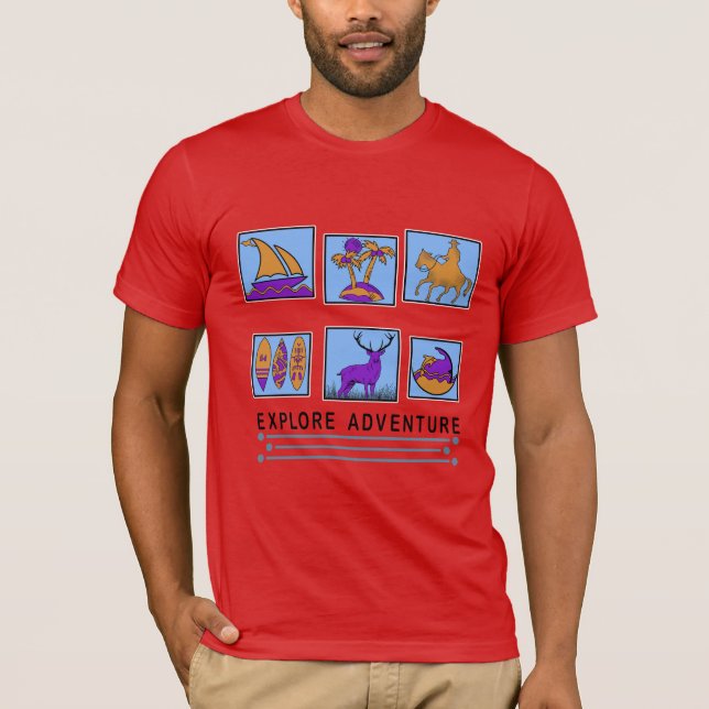 Camiseta aventura (Anverso)