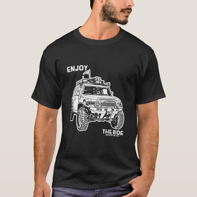 Camiseta Aventura 101  FJ Cruiser 2 (Anverso)