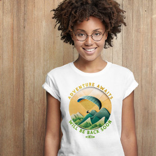 Camiseta Aventura a la espera del parapente