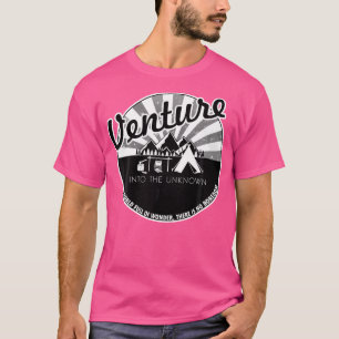 Camiseta Aventura A Lo Desconocido - Camping Al Aire Libre