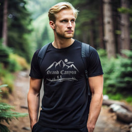 Camiseta Aventura a pie del Gran Cañón Retro