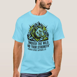Camiseta Aventura al aire libre jabalí RuggedSpiritWild Boa