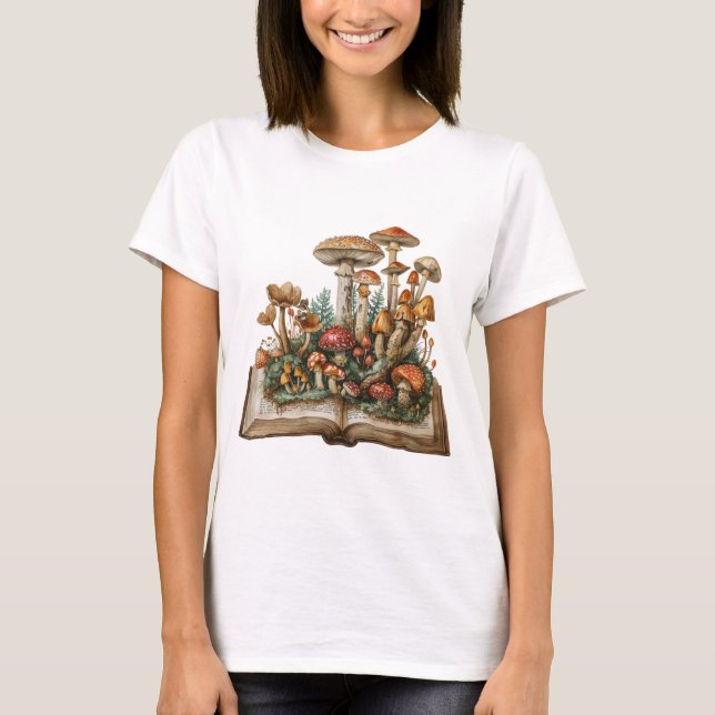 Camiseta Aventura al hongo del libro Lover (Anverso)