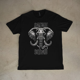 Camiseta Aventura al zoológico para Elefantes Africanos Esc