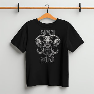 Camiseta Aventura al zoológico para Elefantes Africanos Esc