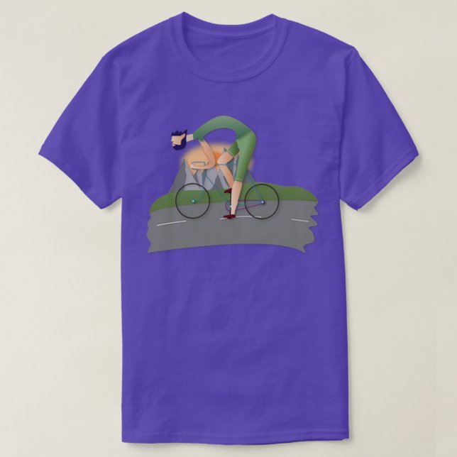 Camiseta Aventura ciclista (Diseño del anverso)