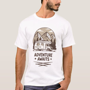 Camiseta Aventura: Comienza el Viaje por Carretera