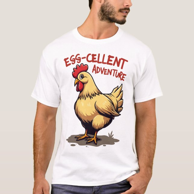 Camiseta Aventura con huevos (Anverso)