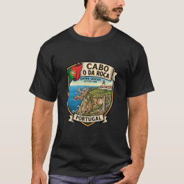 Camiseta Aventura costera en Cabo da Roca Portugal