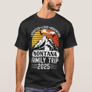 Camiseta Aventura de acampada en la montaña Viaje familiar