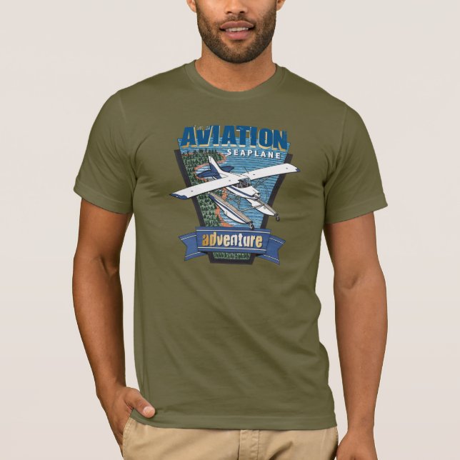 Camiseta Aventura de Aviación Marítima (Anverso)