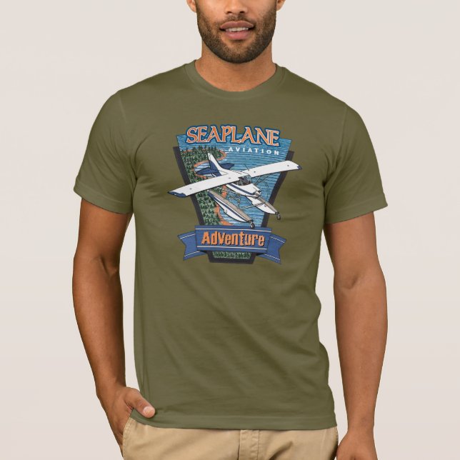 Camiseta Aventura de Aviación Marítima (Anverso)