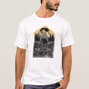 Camiseta Aventura de campamento antes de la carpa de Dement